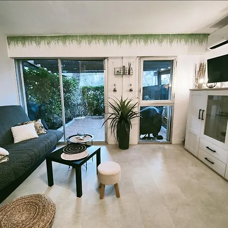 Cap D 4pers 1bb Rdc Calme Clim Terrasse Bbq Apartman *